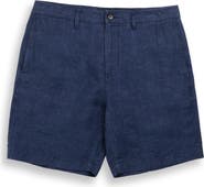 Rodd & Gunn Resort Flat Front Linen Bermuda Shorts