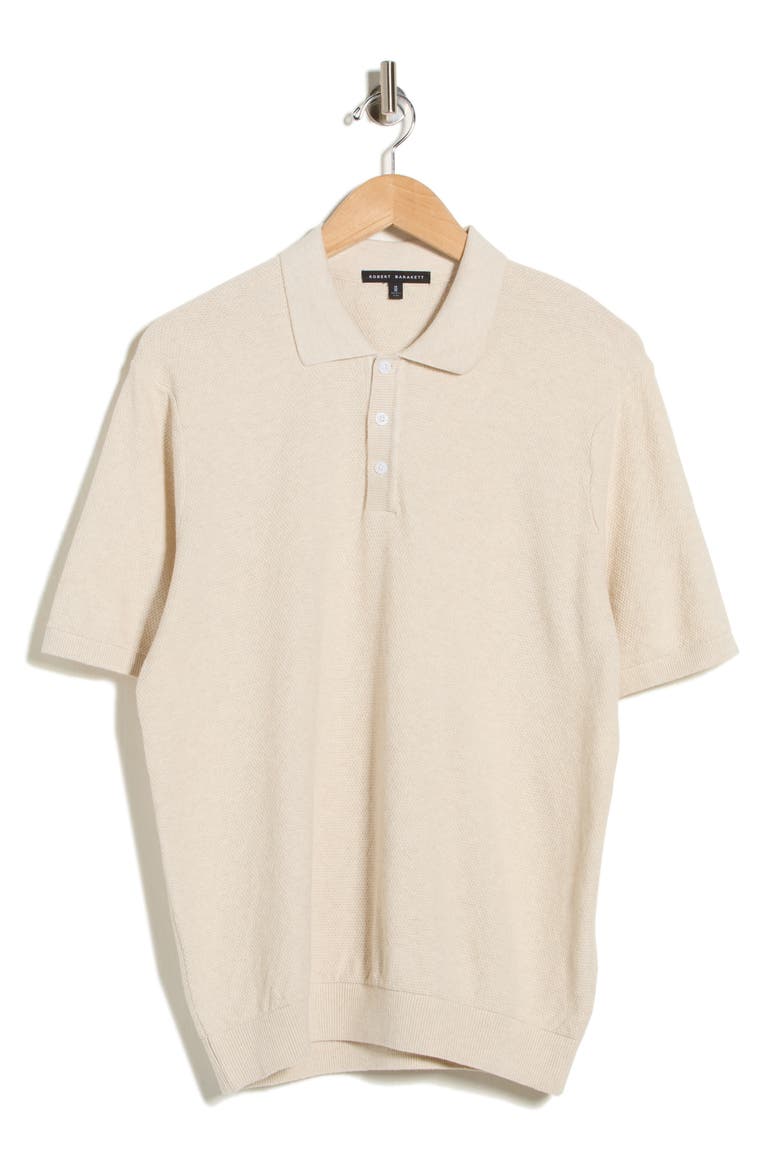 Becker Polo Sweater, Alternate, color, SWAN