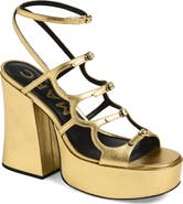 Marc Jacobs The Kiki Leather Platform Sandal