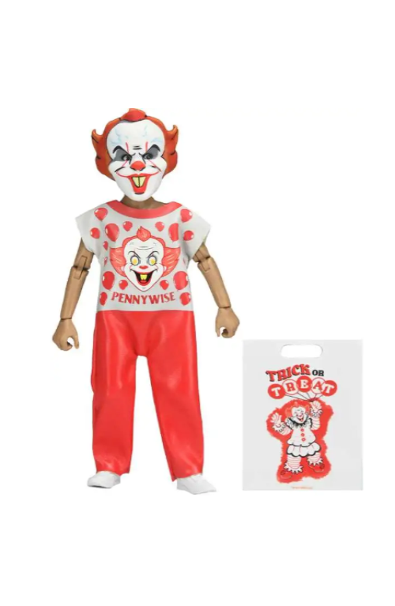 NECA Pennywise (2017's IT) NECA 6 Inch Scale Clothed Action Figure, Main, color, Multi-Color