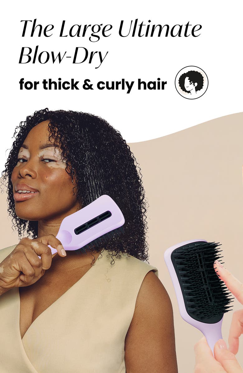 Tangle Teezer Large Ultimate Blow Dry Hairbrush, Alternate, color, Lilac/ Black