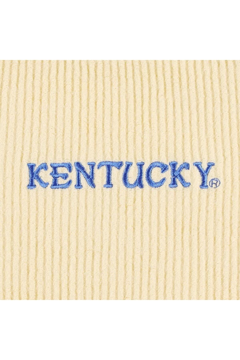 Women's League Collegiate Wear Cream Kentucky Wildcats Timber Cropped Pullover Sweatshirt, Alternate, color, Cream