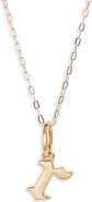 MIRANDA FRYE Sophie Customized Initial Pendant Necklace
