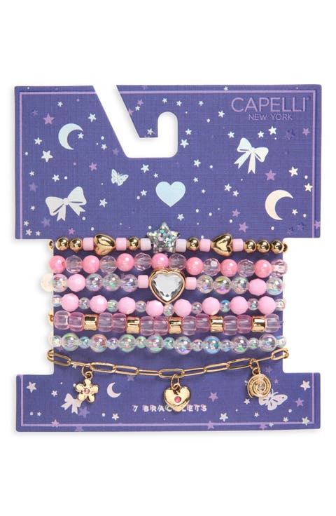 Kids' Set of 7 Bracelets