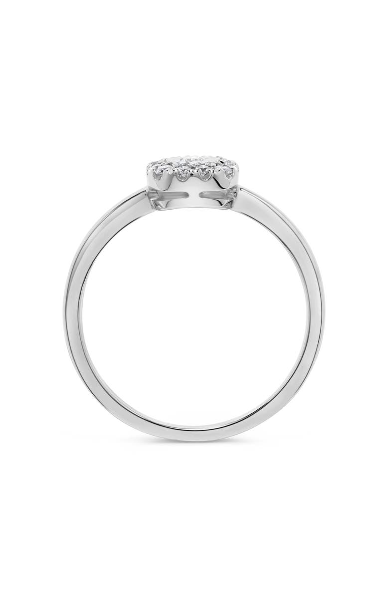 H.J. Namdar Diamond Miracle Ring, Alternate, color, White Gold