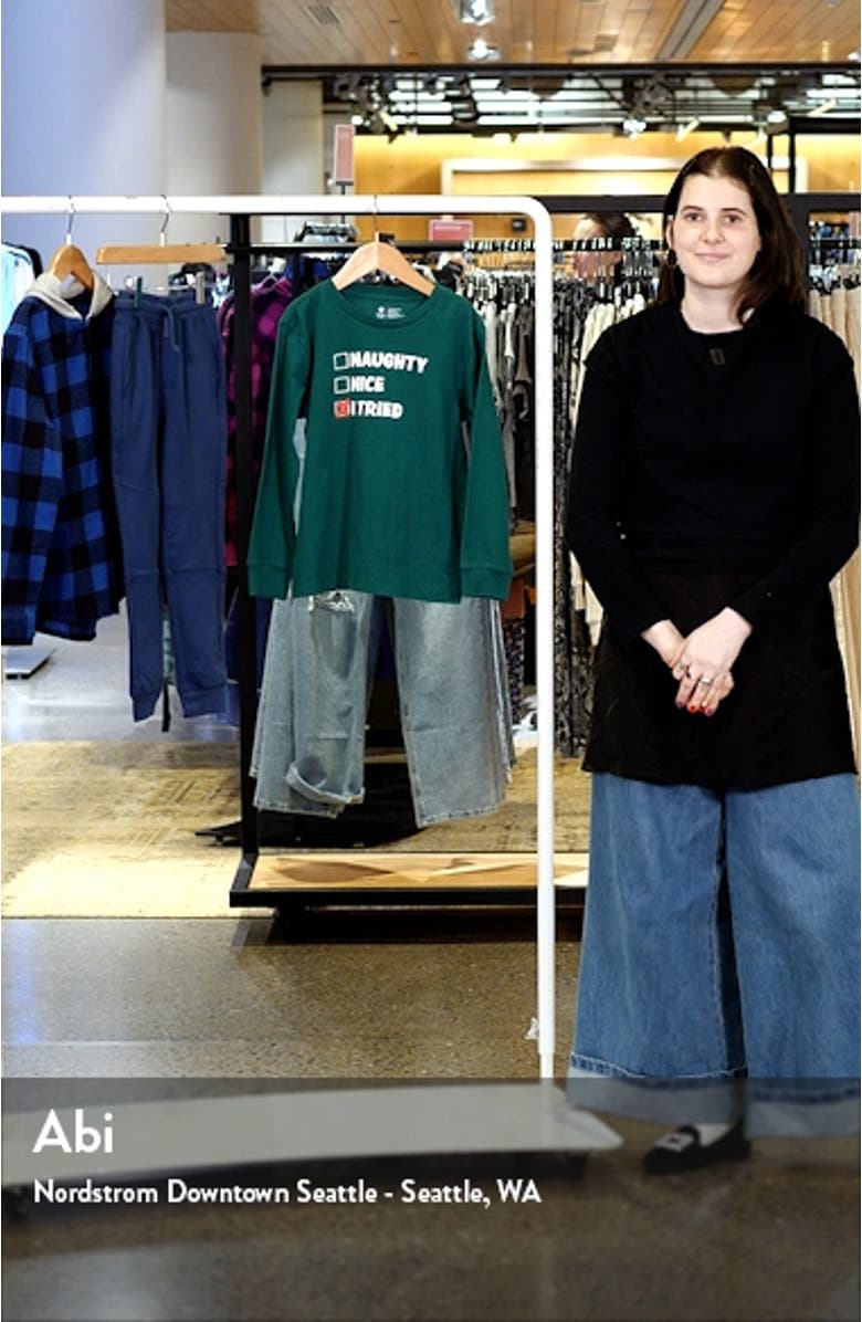 Kids' I Tried Long Sleeve Graphic T-Shirt, sales video thumbnail