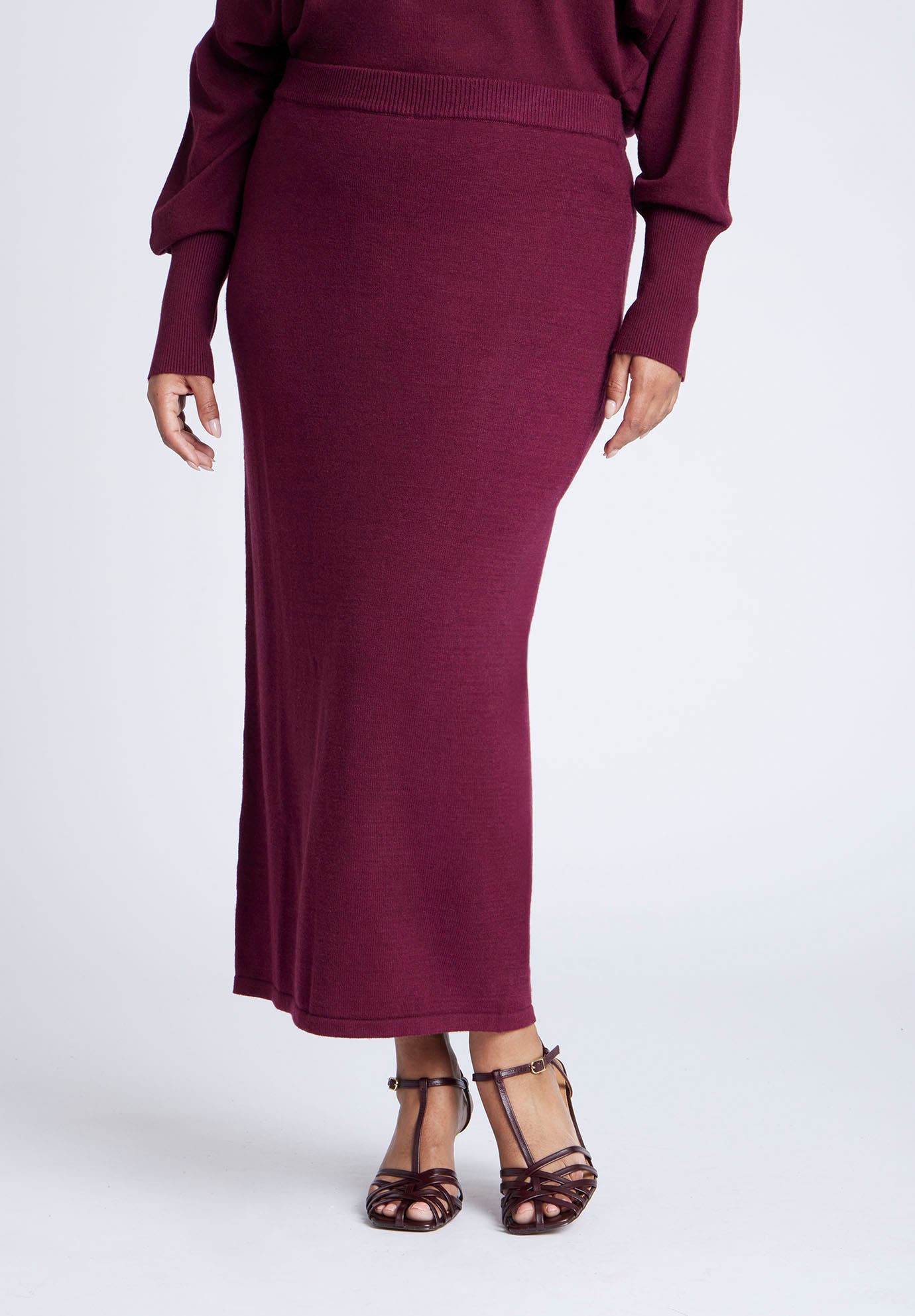 Sweater Column Skirt - image 2