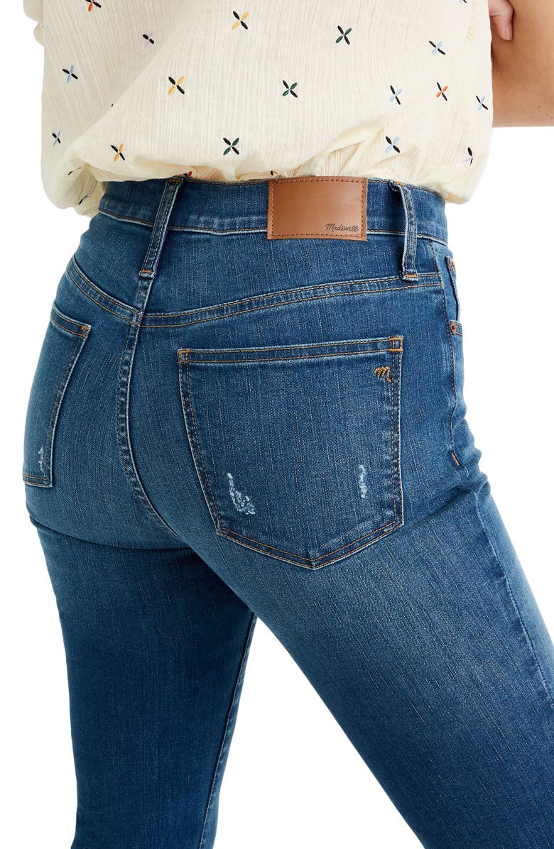 Madewell Raw-Hem Edition: Cali Demi Boot Jeans, Alternate, color, 