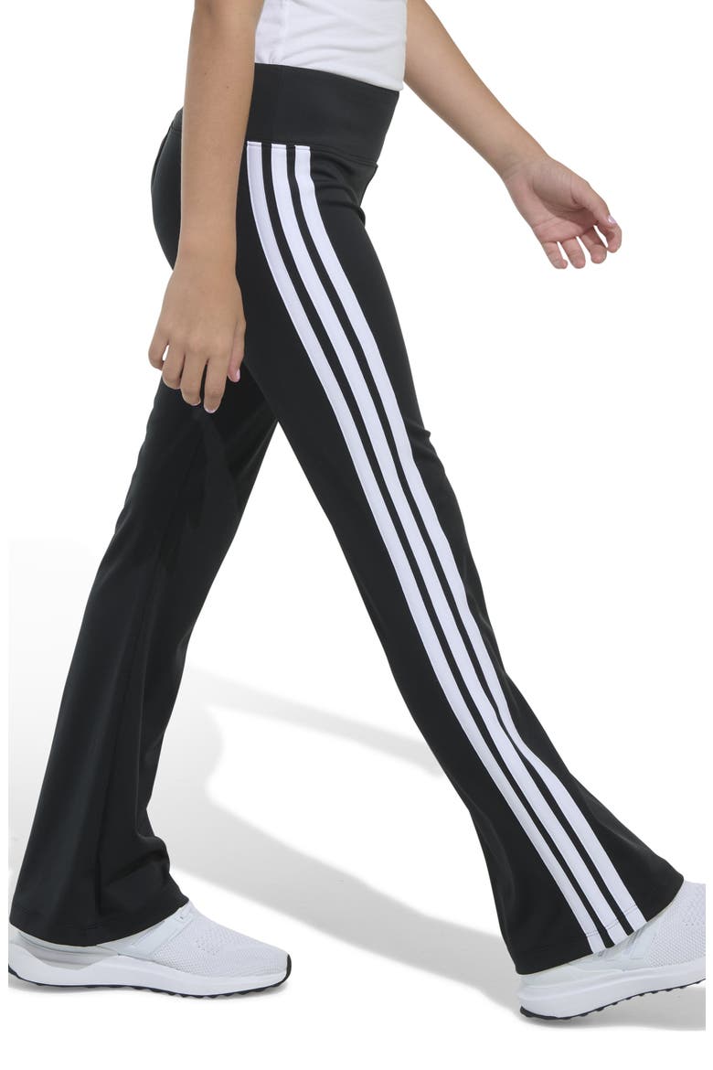 Kids' Flare Jersey Pants, Alternate, color, BLACK