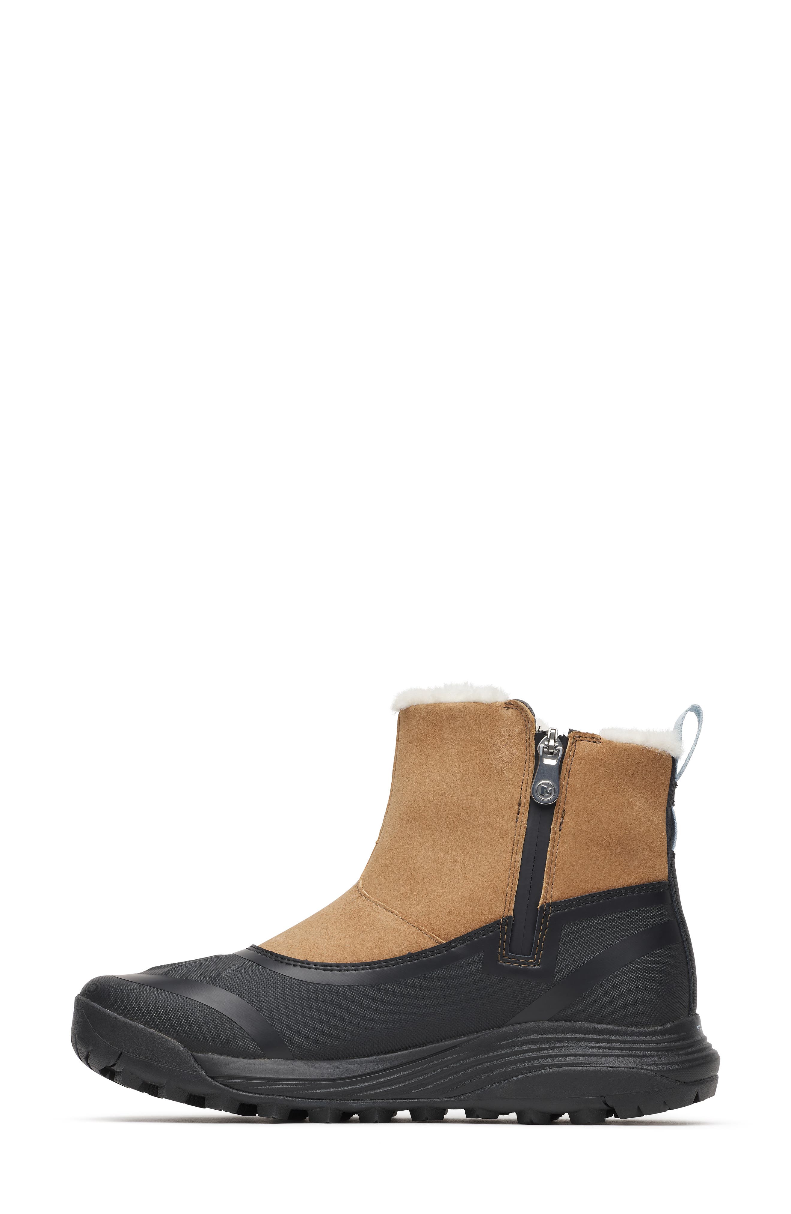 Siren 4 Thermo Faux Fur Trim Pull-On Boot, Alternate, color, TOBACCO