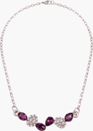Modenaire Crystal Drop Pendant Necklace
