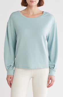 Restoration Twist Back Long Sleeve Top