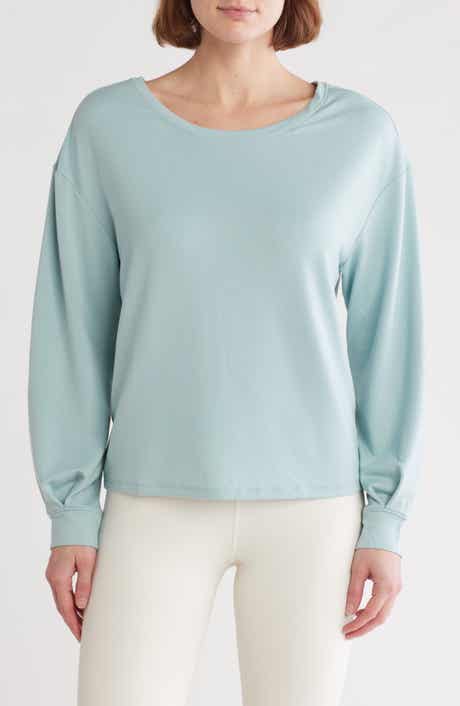 Restoration Twist Back Long Sleeve Top