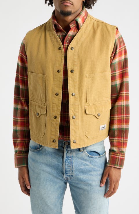Cotton Canvas Utility Vest
