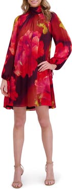 Ted Baker Floral Long Sleeve Dress
