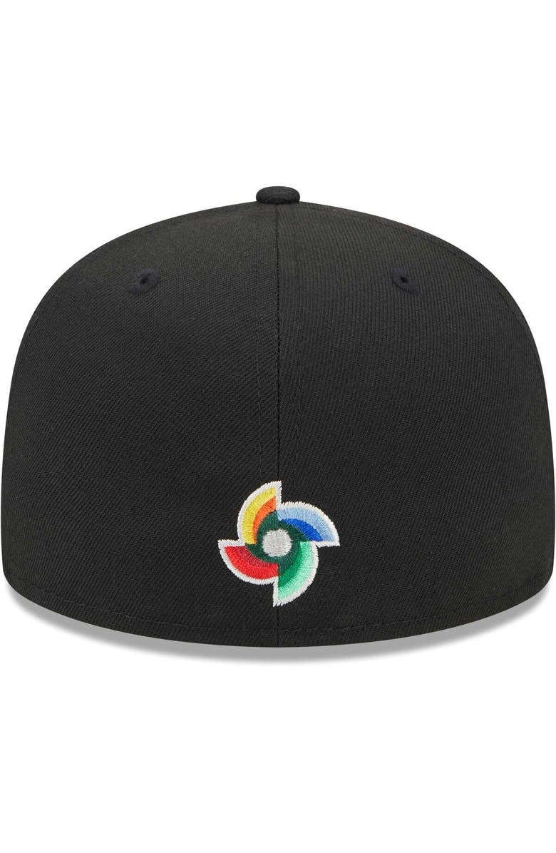 New Era Men's New Era  Black New Zealand Baseball 2023 World Baseball Classic 59FIFTY Fitted Hat, Alternate, color, 