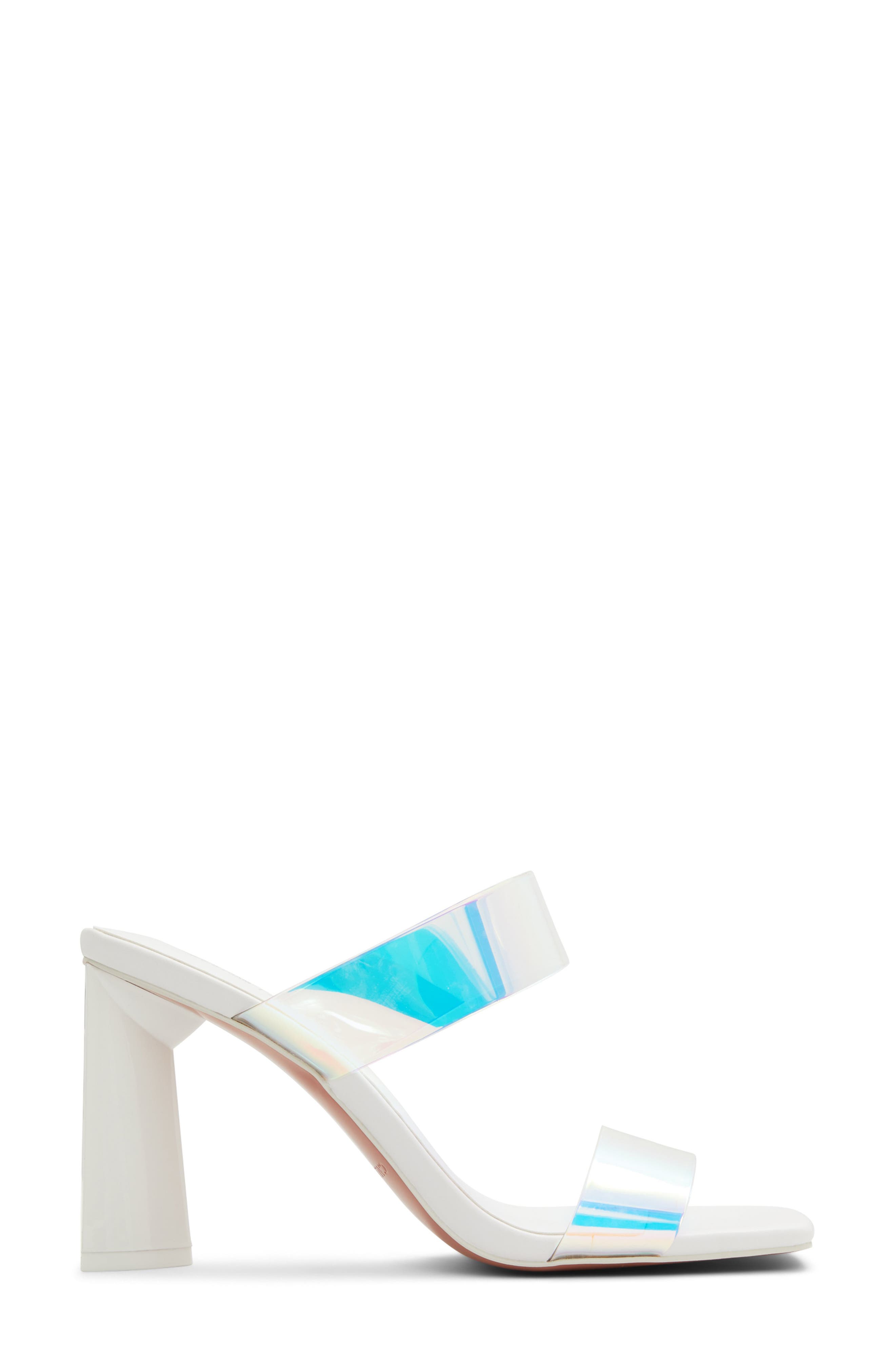 Call It Spring By Aldo Fearless Strappy Clear Sandal, Alternate, color, 