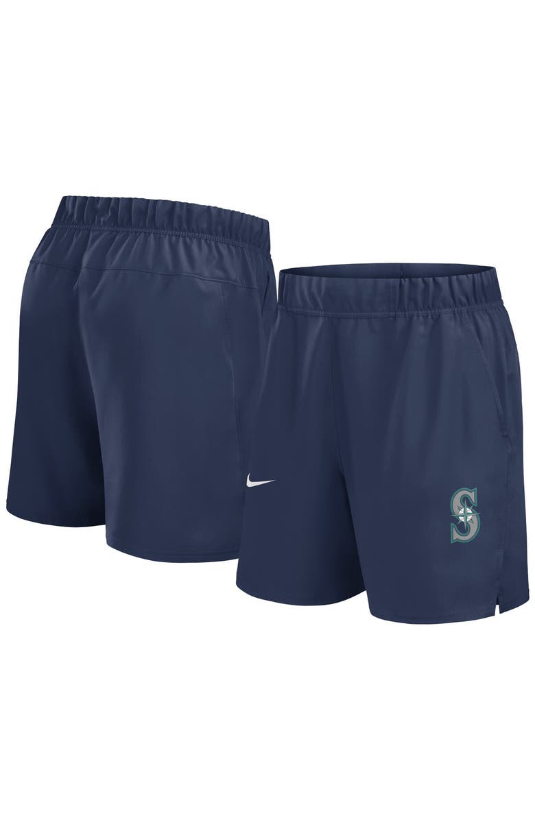 Nike Men's Nike Navy Seattle Mariners Woven Victory Performance Shorts, Main, color, Navy