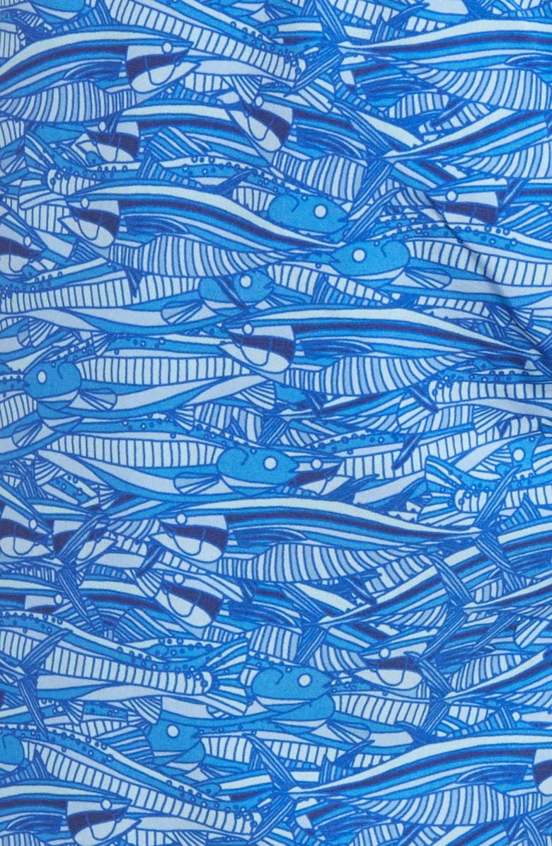 Peter Millar Feeding Frenzy Swim Trunks, Alternate, color,