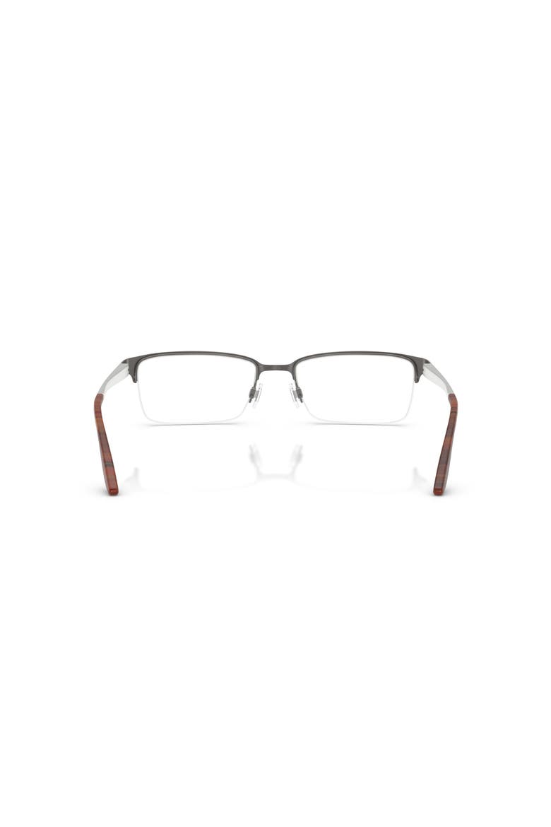 54mm Rectangle optical glasses, Alternate, color, Grey