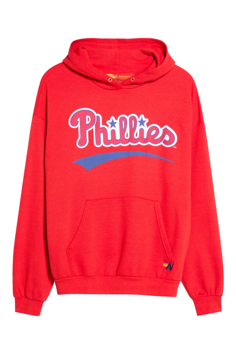 Philadelphia Phillies Graphic Hoodie, Main, color, RED