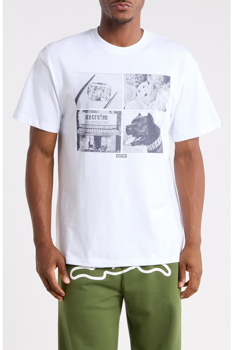 Good for Health Graphic T-Shirt, Main, color, WHITE