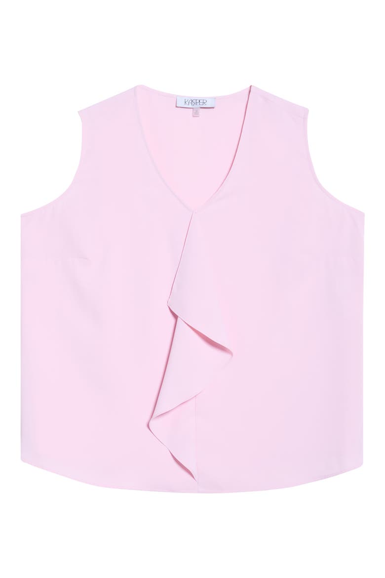 Cascade Ruffle Sleeveless Top, Alternate, color, TUTU PINK