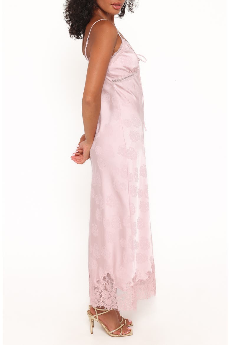 Melita Lace Sleeveless Maxi Dress, Alternate, color, PINK