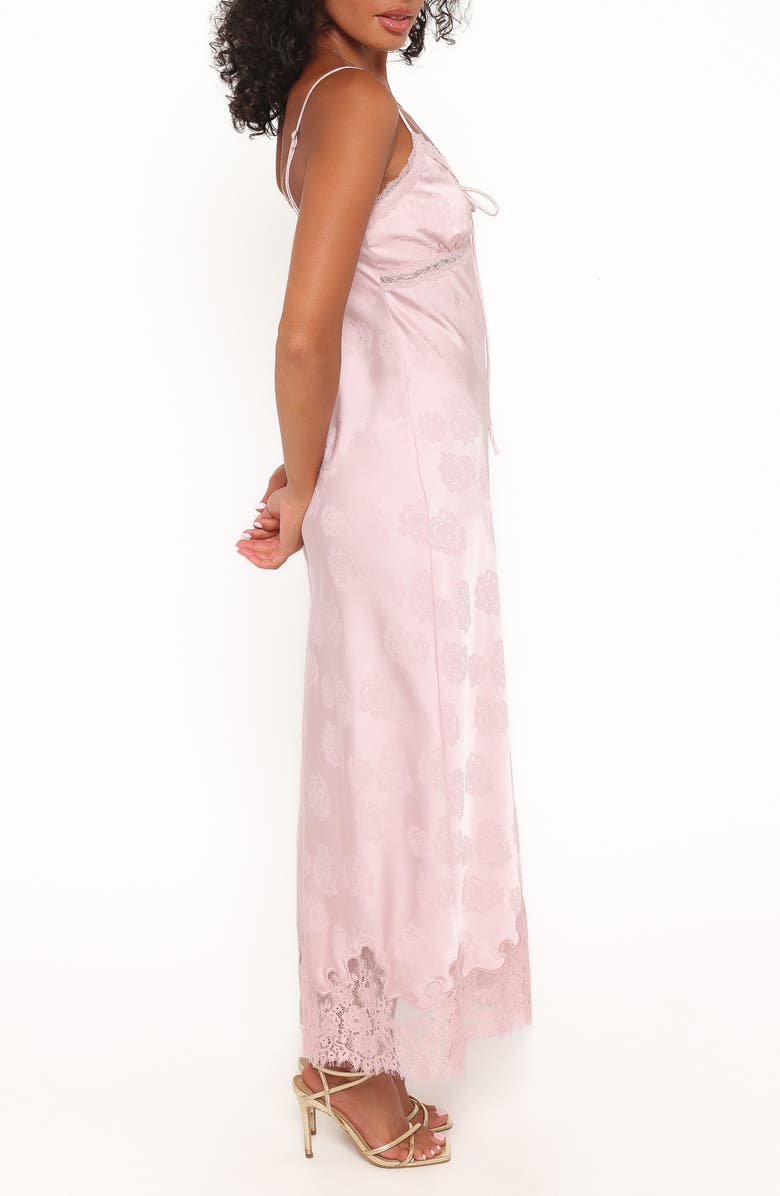 Petal & Pup Melita Lace Sleeveless Maxi Dress, Alternate, color, Pink