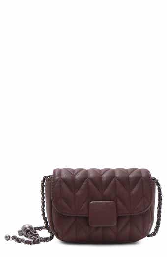 Quilted Faux Leather Shoulder Bag