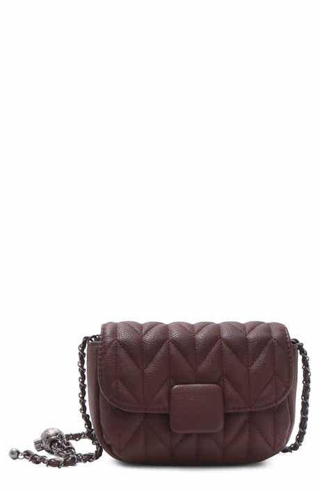 Quilted Faux Leather Shoulder Bag