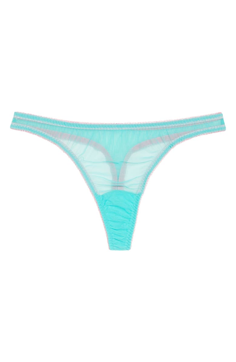 Dora Larsen Linda Clean Tulle Thong, Alternate, color, 