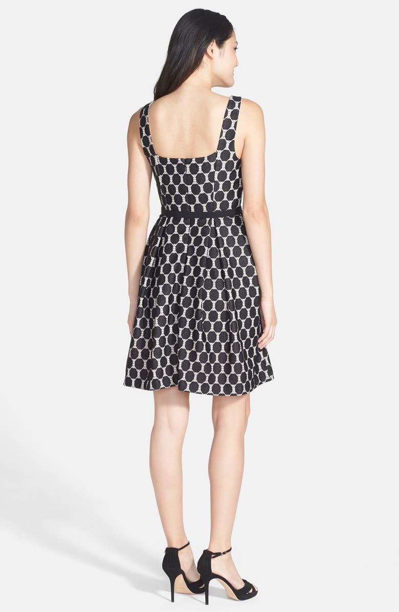 Trina Turk 'Kristen' Belted Fit & Flare Dress, Alternate, color, 