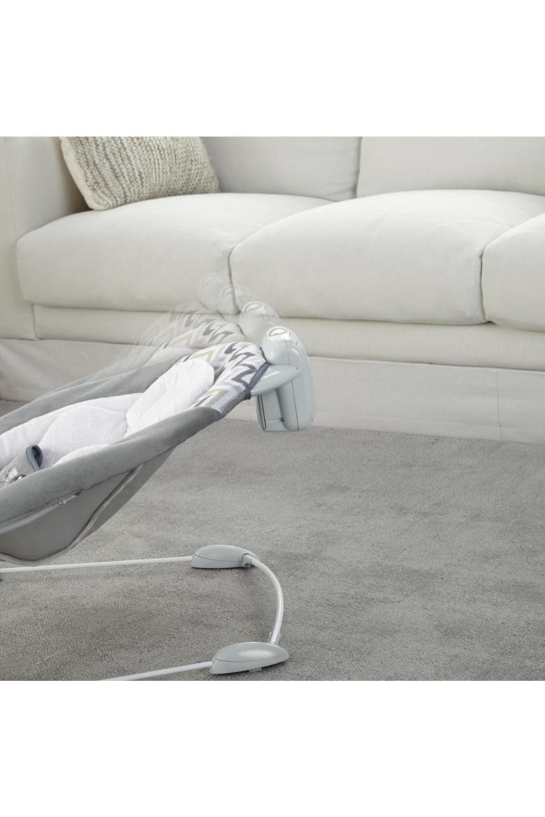 SmartBounce Automatic Baby Bouncer Seat, Alternate, color, GREY