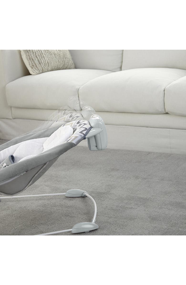 INGENUITY SmartBounce Automatic Baby Bouncer Seat, Alternate, color, Grey