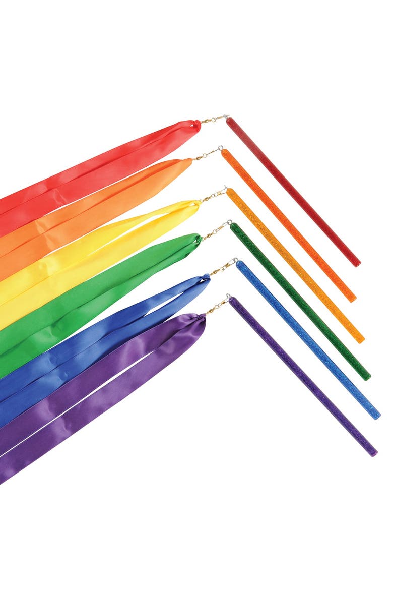Scarves and Ribbons Set, Alternate, color, Multicolored