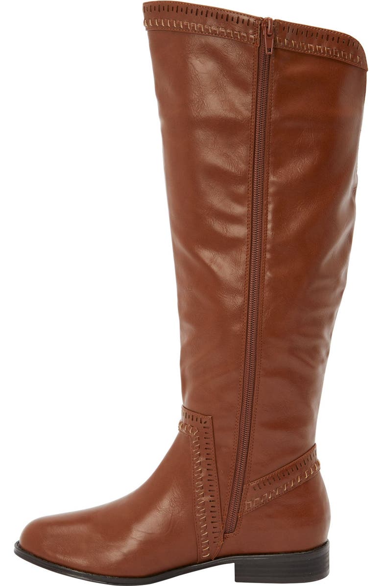 Comfortview The Malina Tall Wide Calf Boot, Alternate, color, Black