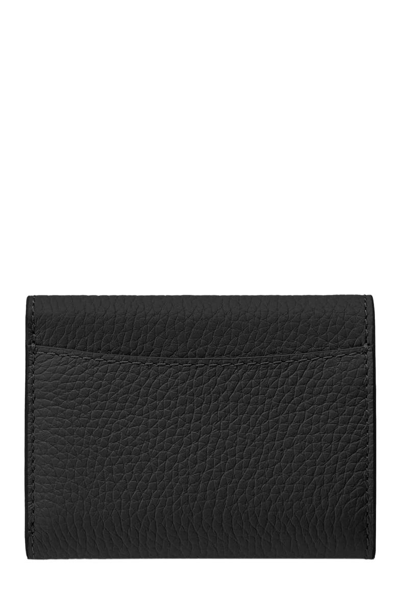 MAISON de SABRÉ Leather Trifold Wallet, Alternate, color, Rouge Noir