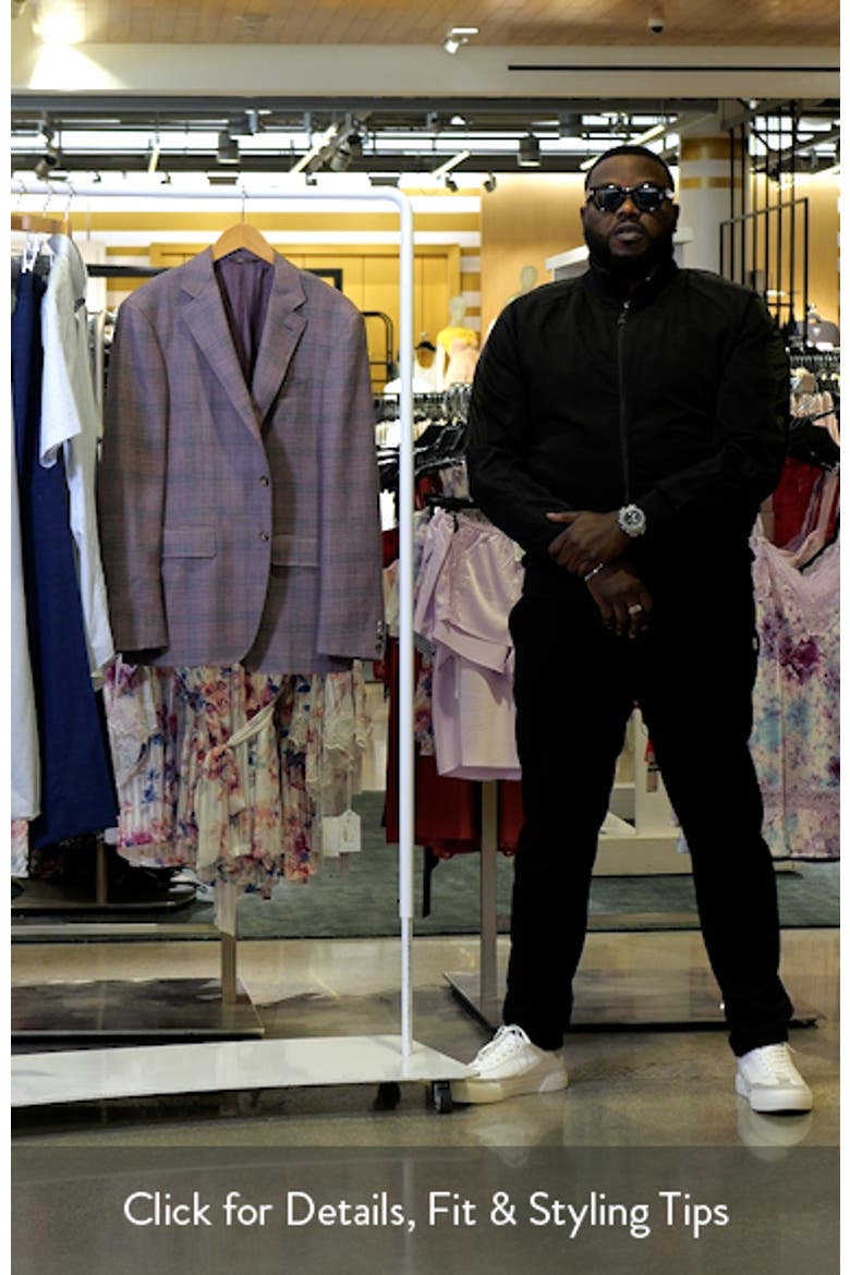Kei Trim Fit Plaid Wool Sport Coat video