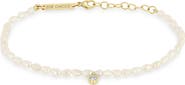 Zoë Chicco Pearl & Diamond Bracelet