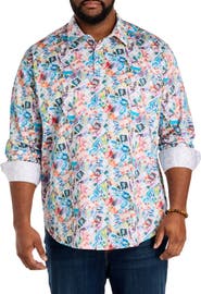 Robert Graham DXL Big & Tall Vacation Fund Sport Shirt