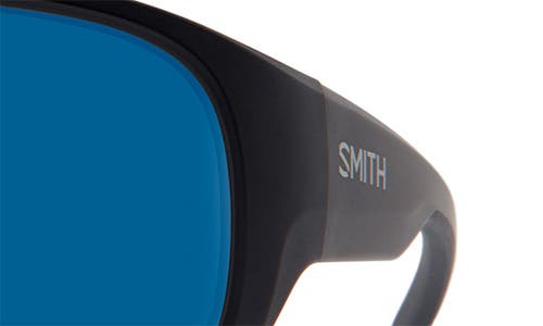 Smith Spinner 134mm Chromapop™ Polarized Shield Sunglasses In Multi