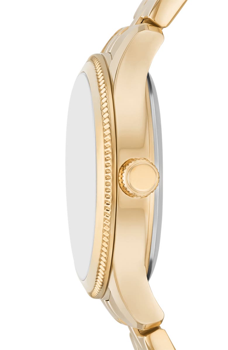 Fossil Brynn Three-Hand Stainless Steel Bracelet Watch, 30mm, Alternate, color, 