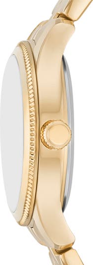 Brynn Three-Hand Stainless Steel Bracelet Watch, 30mm