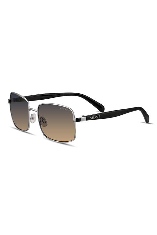 Velvet Eyewear Ruby Sunglasses In Silver 2