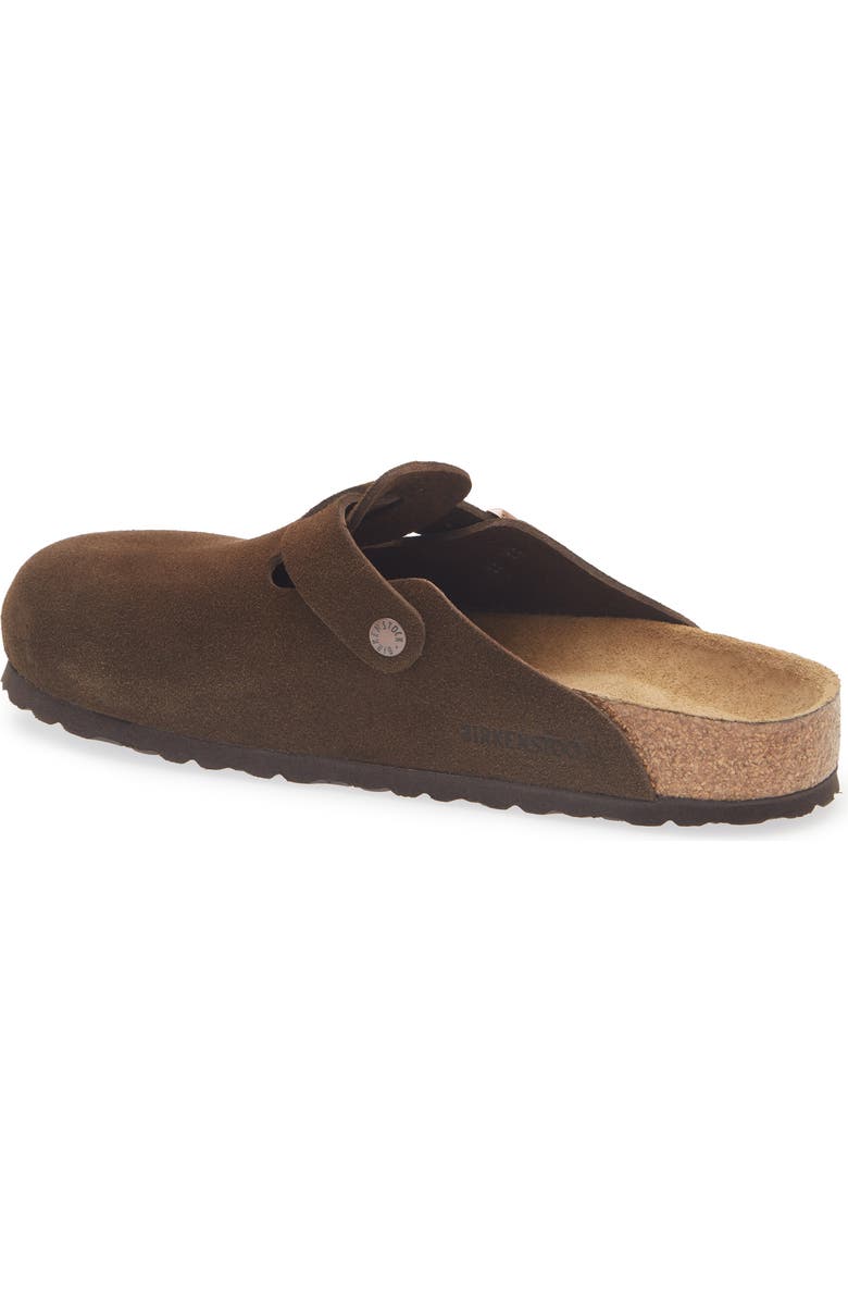 Birkenstock Boston Soft Footbed Clog, Alternate, color, Mocha