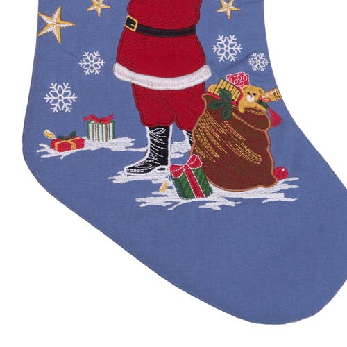 C & F Home C&f Home Santa And Cardinal Stocking In Multi