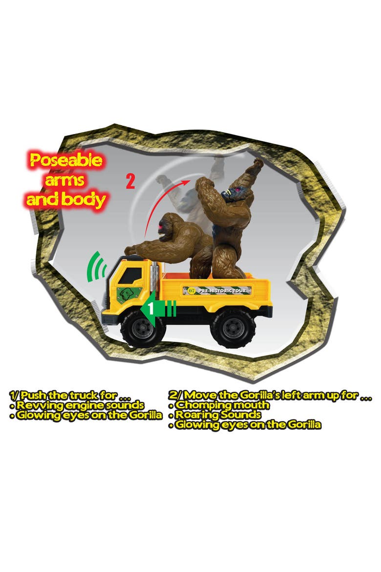 Children's Play Truck & Gorilla Figurine, Alternate, color, Multicolored