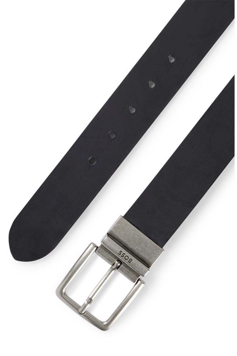 Omar Reversible Belt, Alternate, color, BLACK