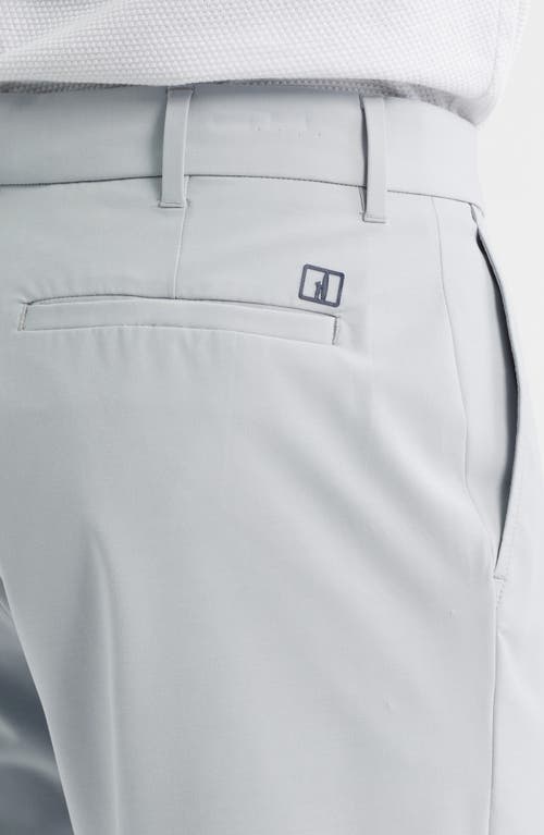 Johnnie-o Mulligan Performance Chino Shorts In Gray